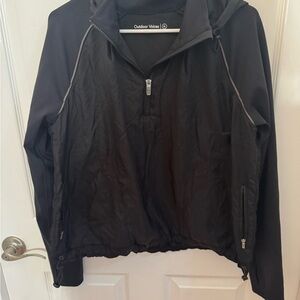 Outdoor Voices Black Running Jacket